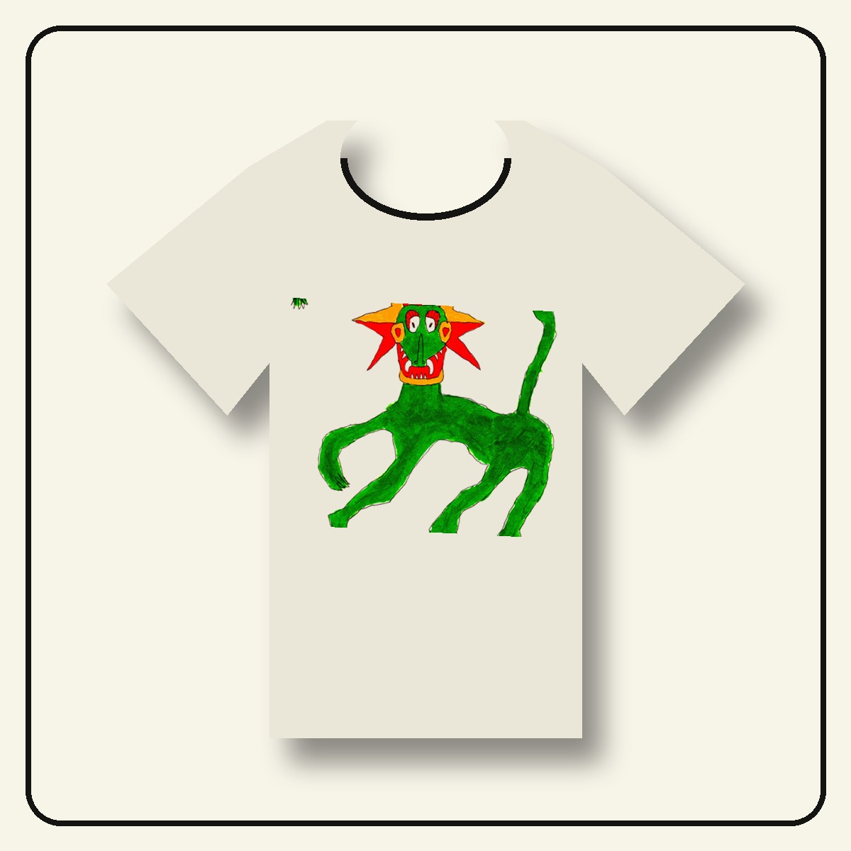 Little Dancer Tee concept mockup